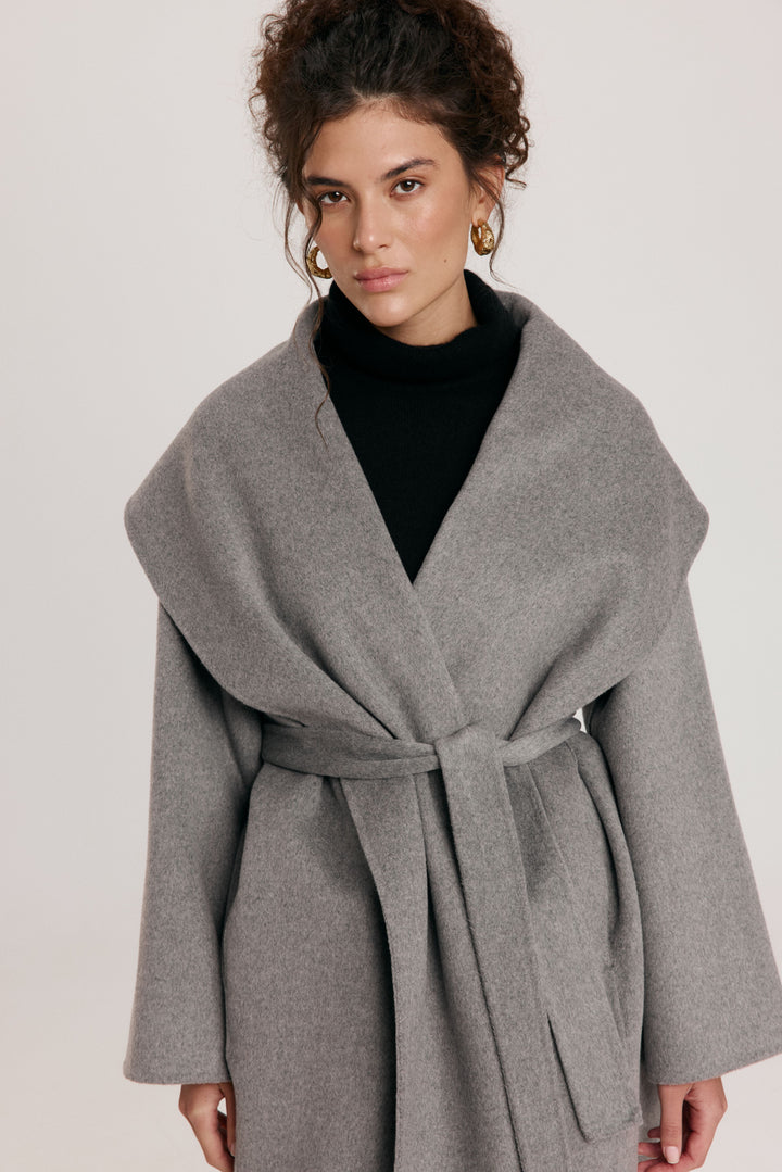 Knee-Length Coat