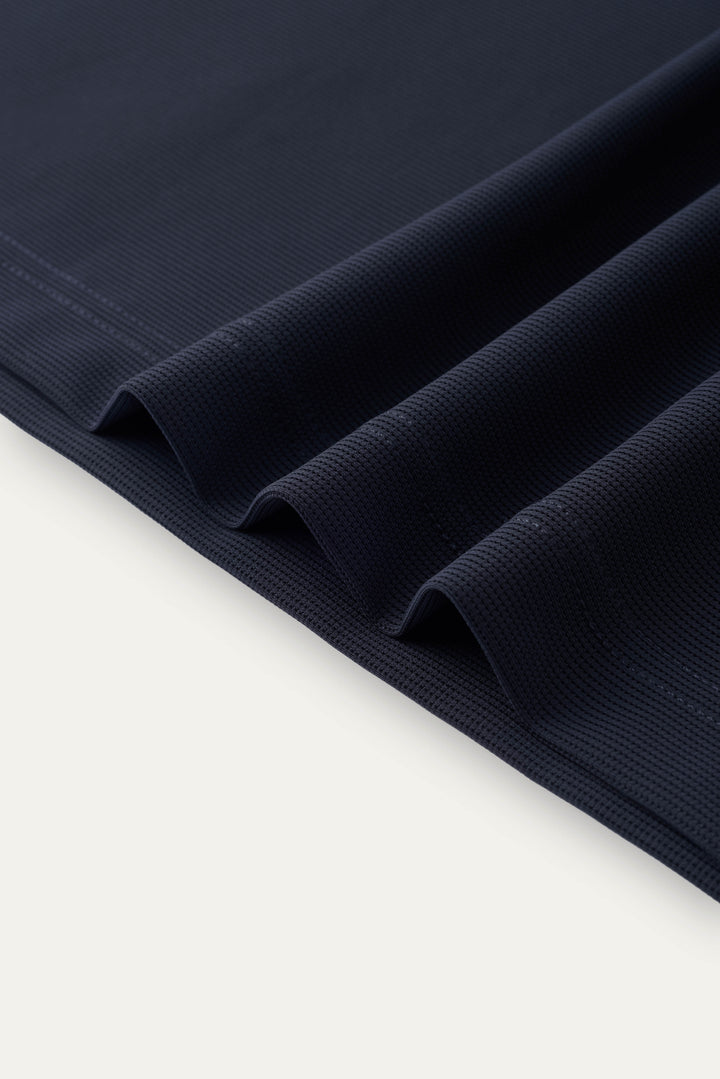 Soren Silk-Linen Contrast Polo