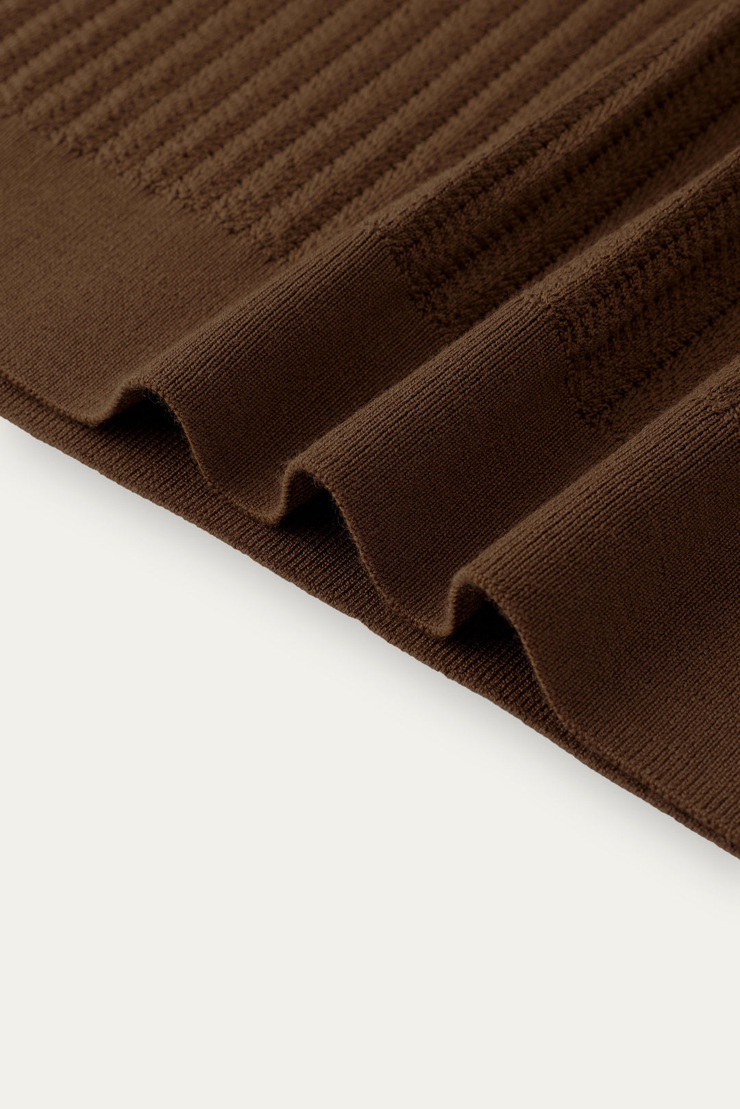 Dune Pointelle Wool Polo