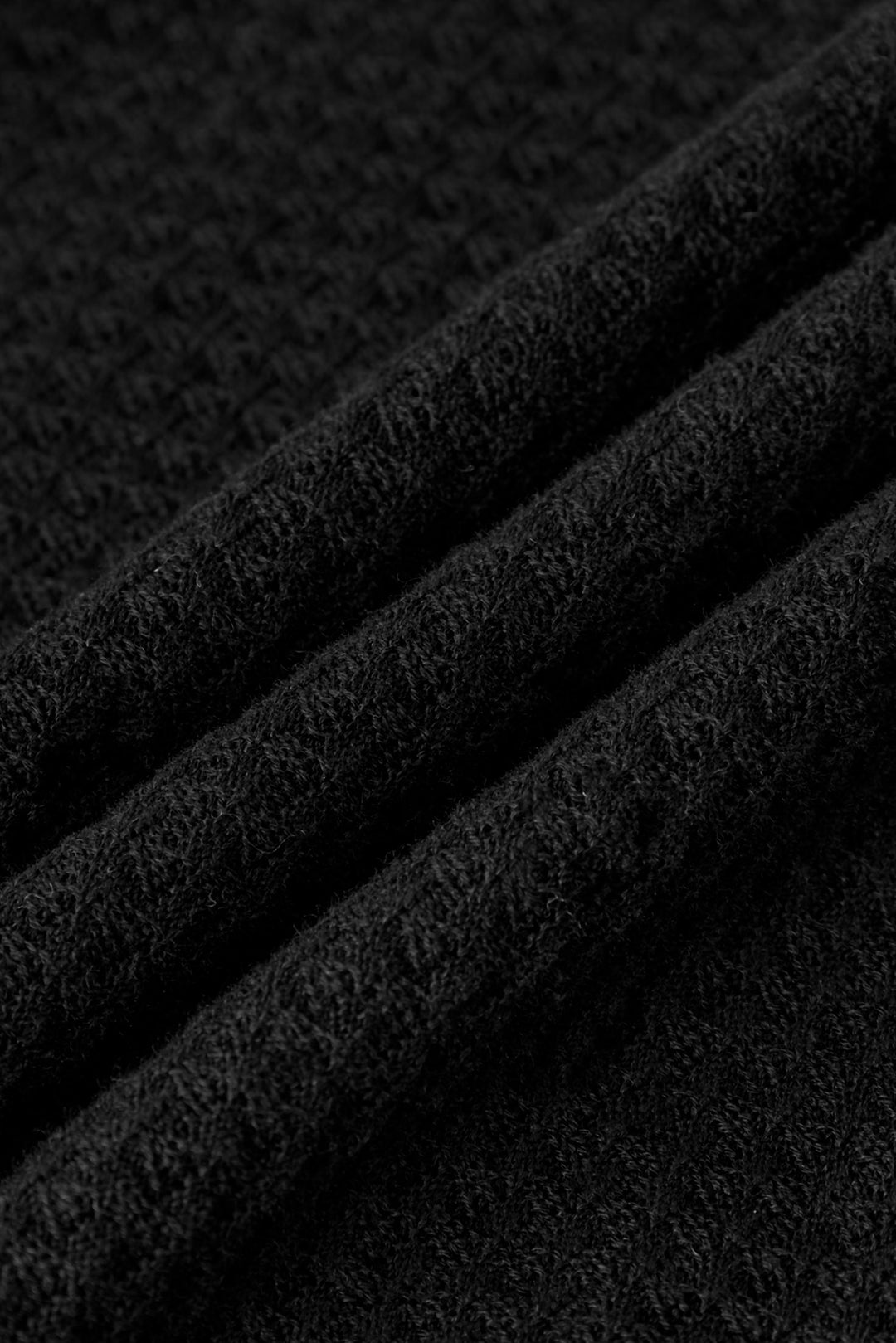 Madar Textured Open-Collar Polo Shirt