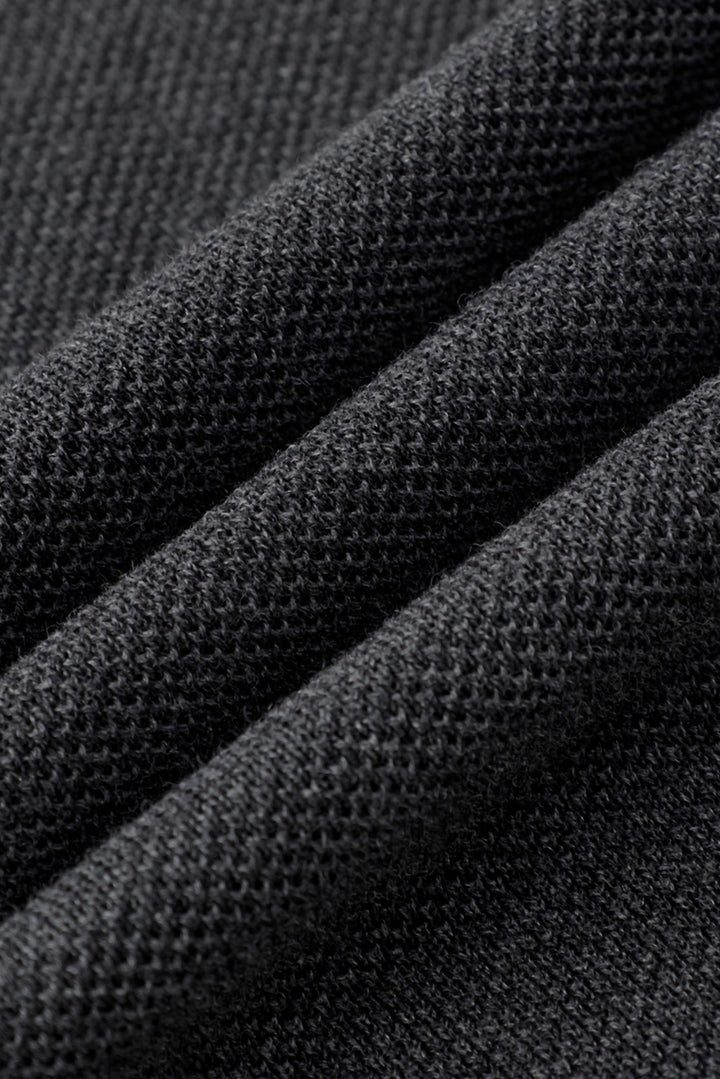 Naseem Textured Knit T-Shirt