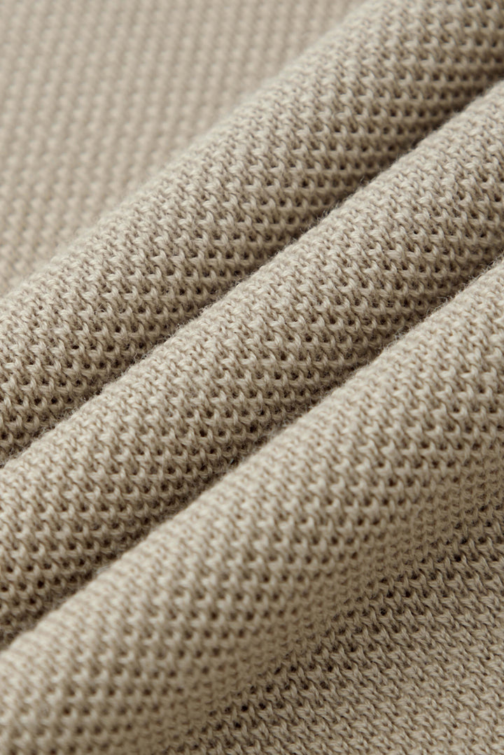 Naseem Textured Knit T-Shirt