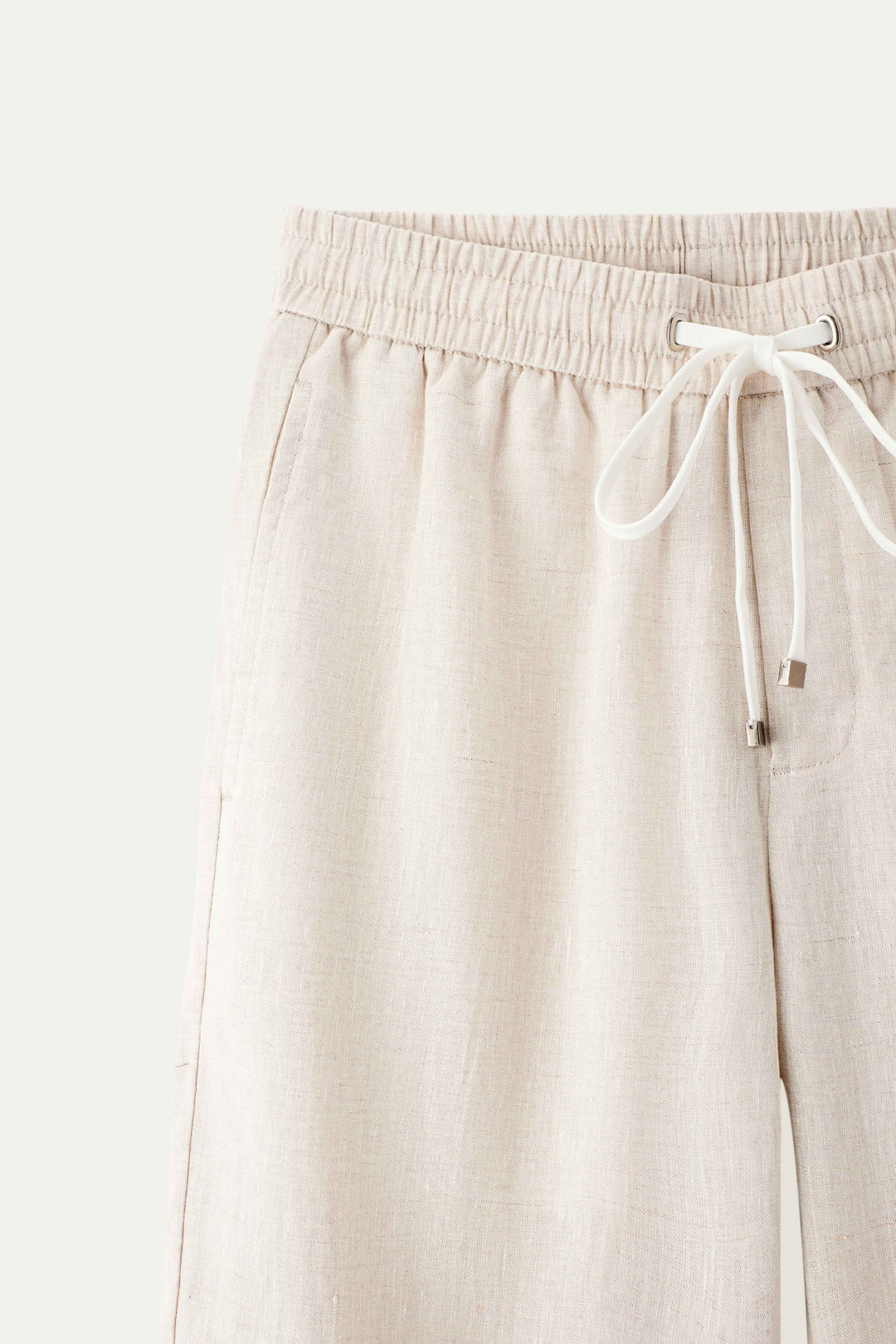 Wadi Linen Drawstring Trousers
