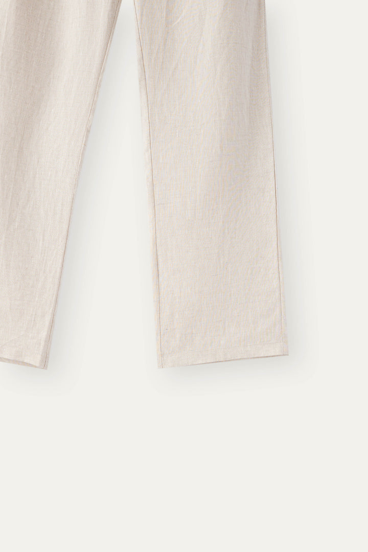 Wadi Linen Drawstring Trousers