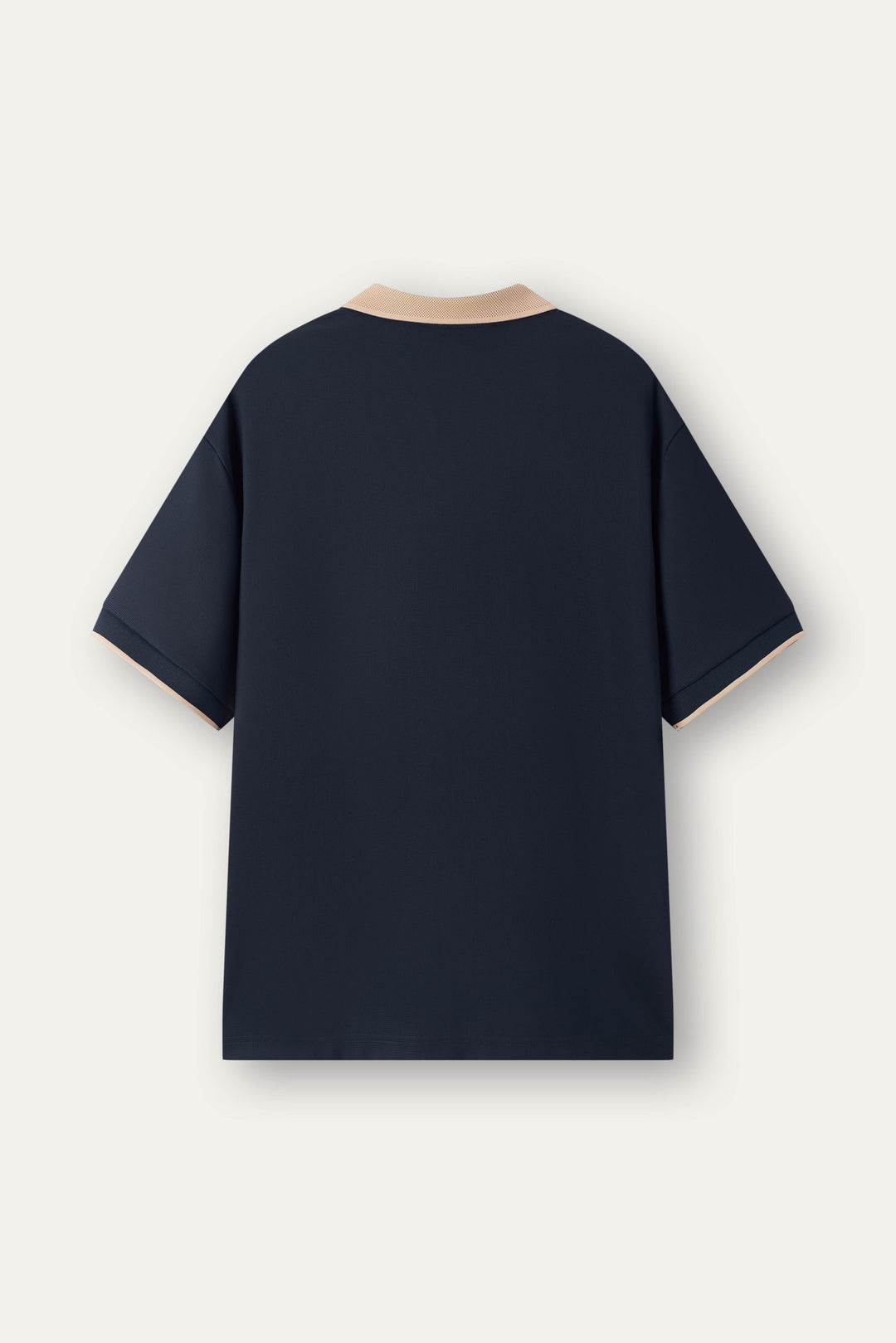 Soren Silk-Linen Contrast Polo