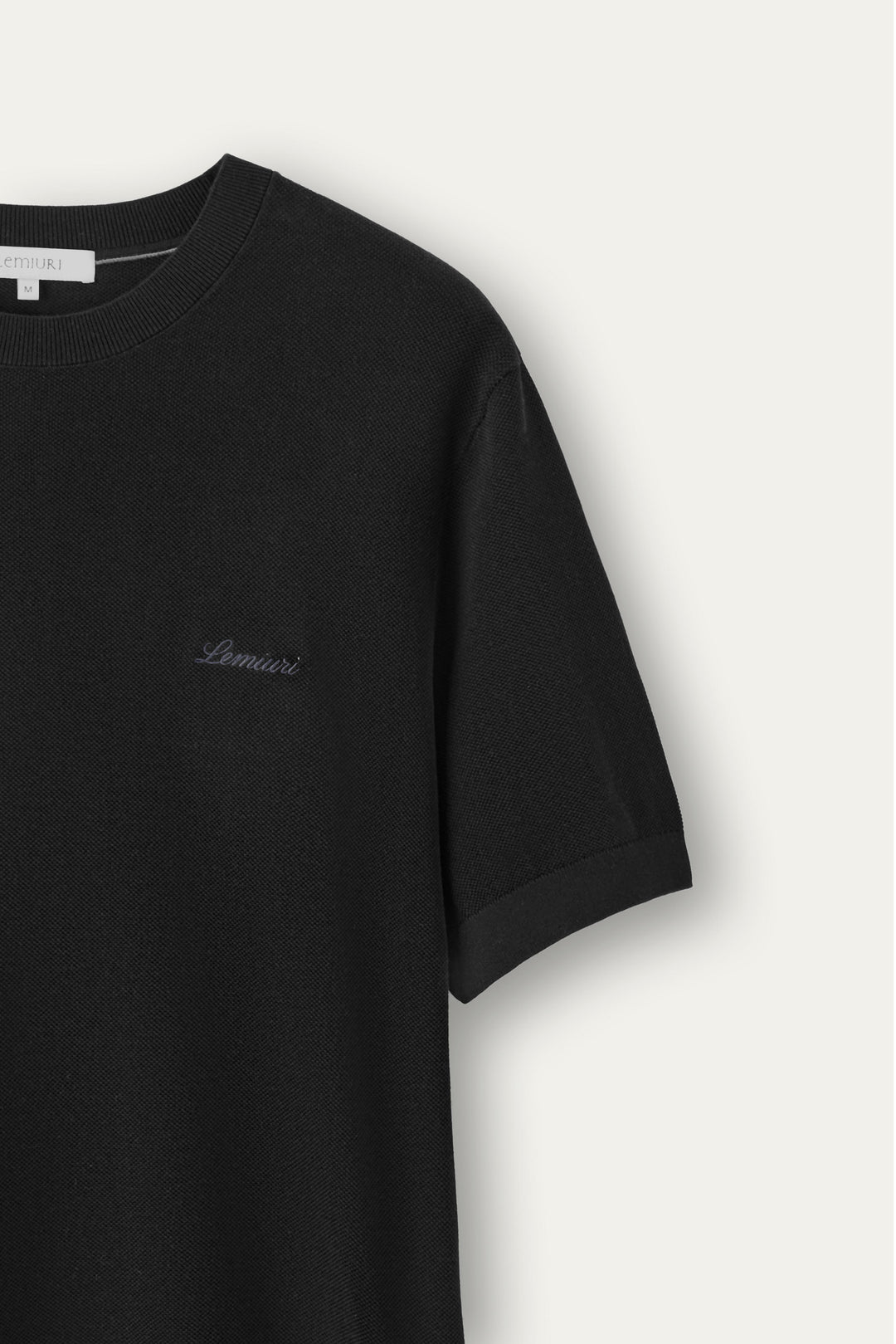 Naseem Textured Knit T-Shirt