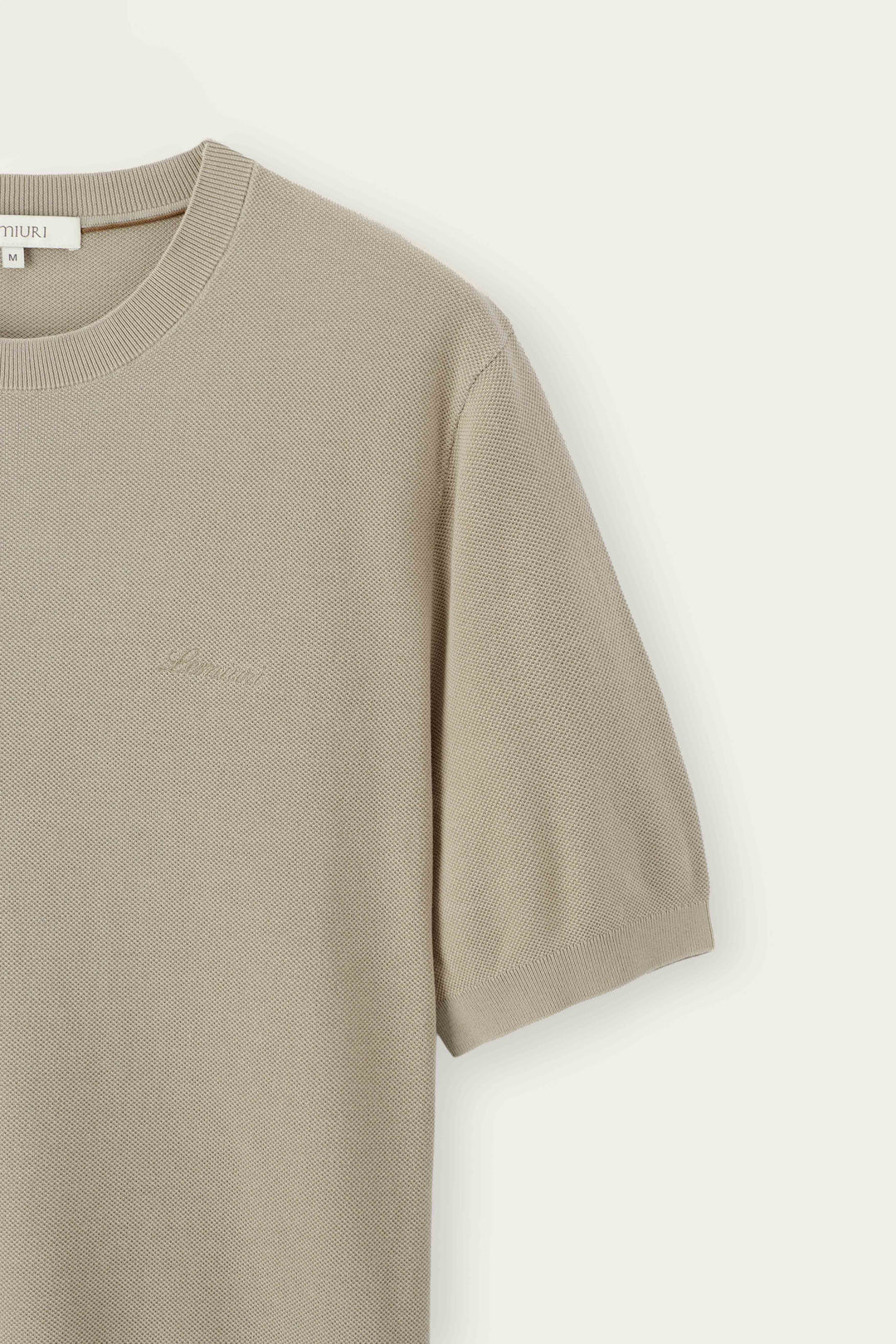 Naseem Textured Knit T-Shirt