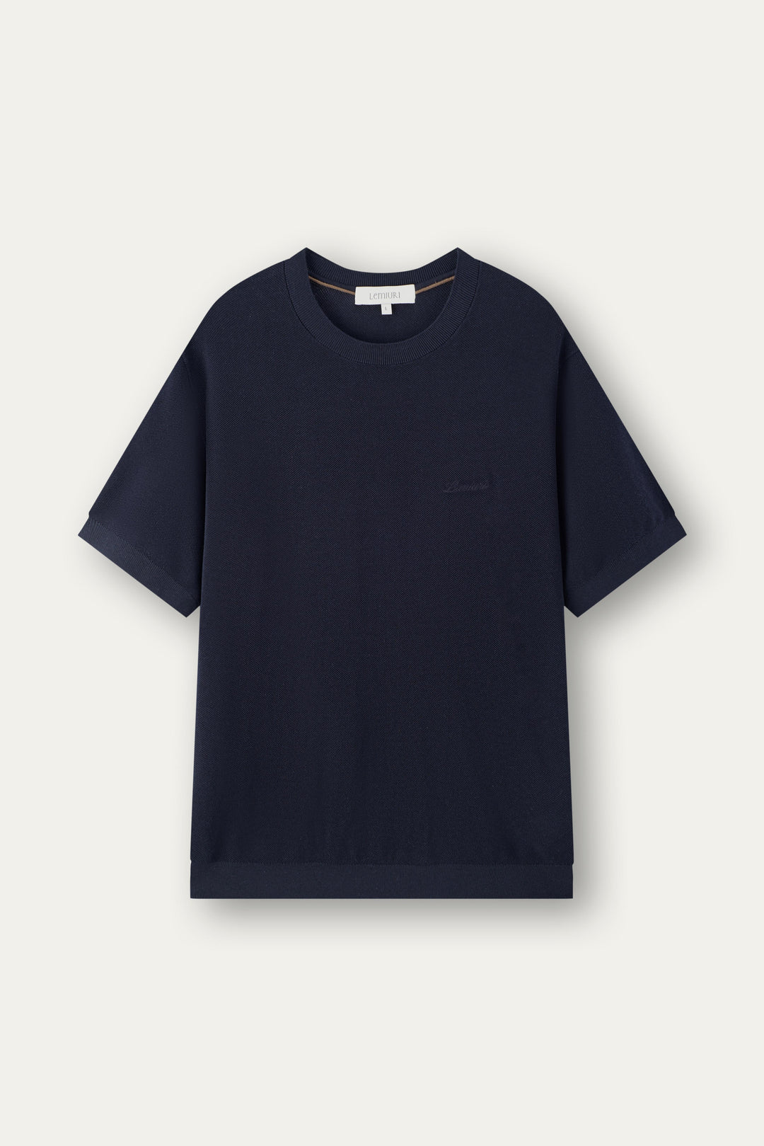 Naseem Textured Knit T-Shirt