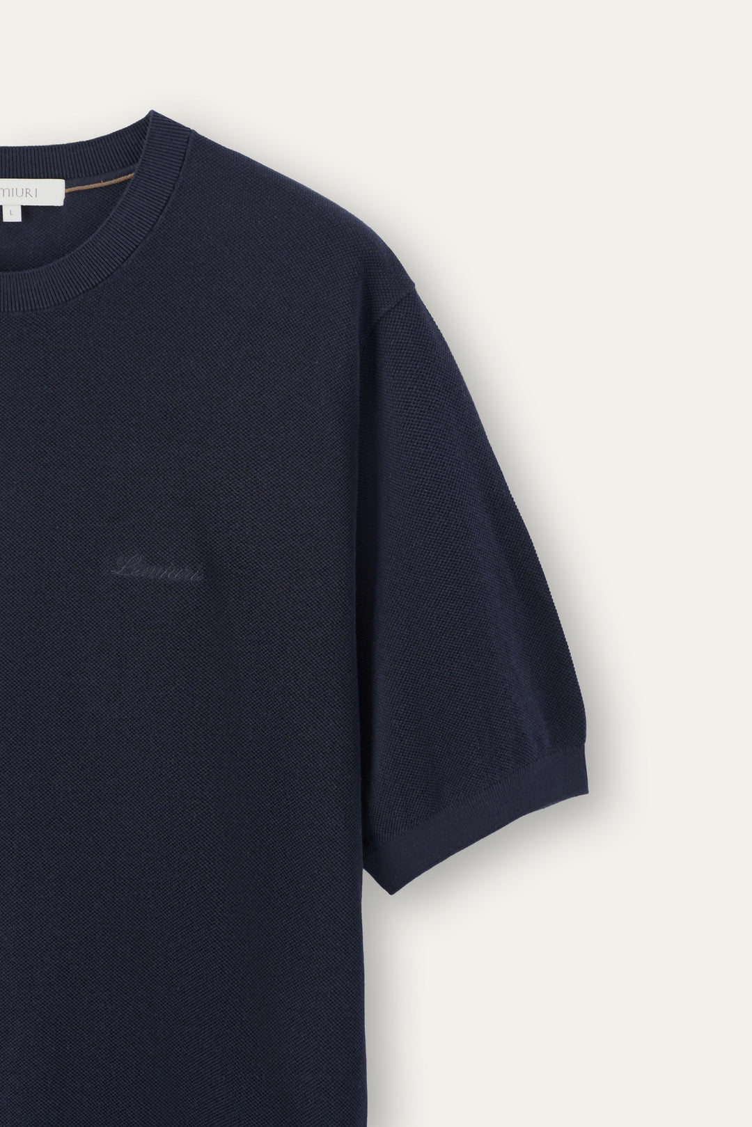 Naseem Textured Knit T-Shirt