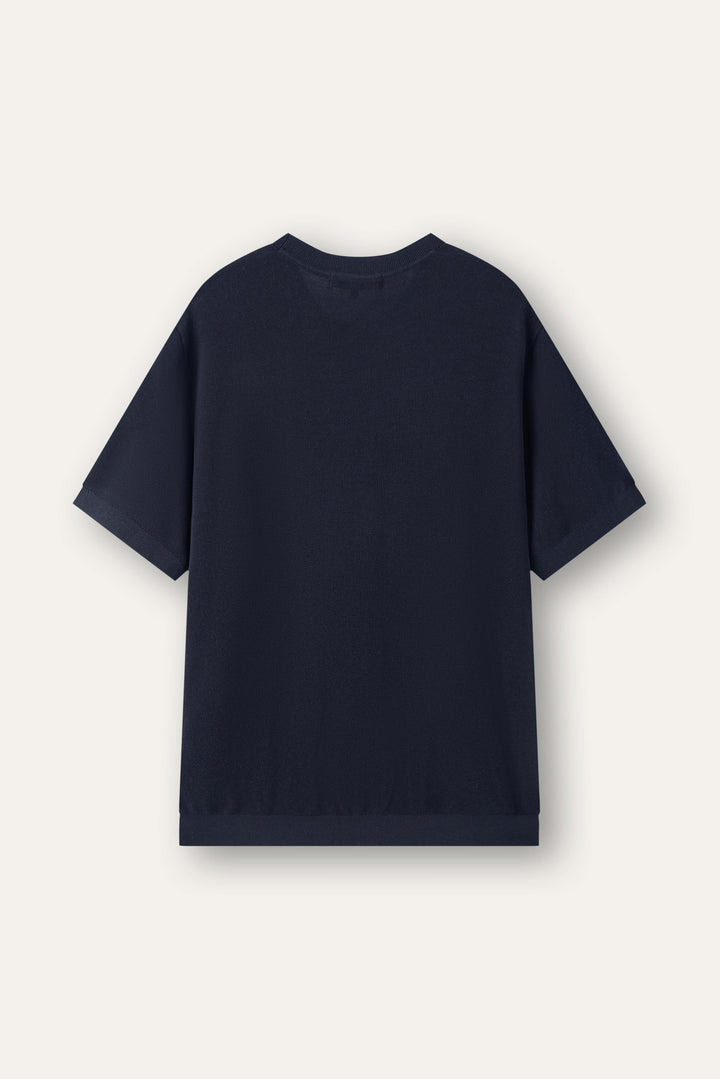 Naseem Textured Knit T-Shirt