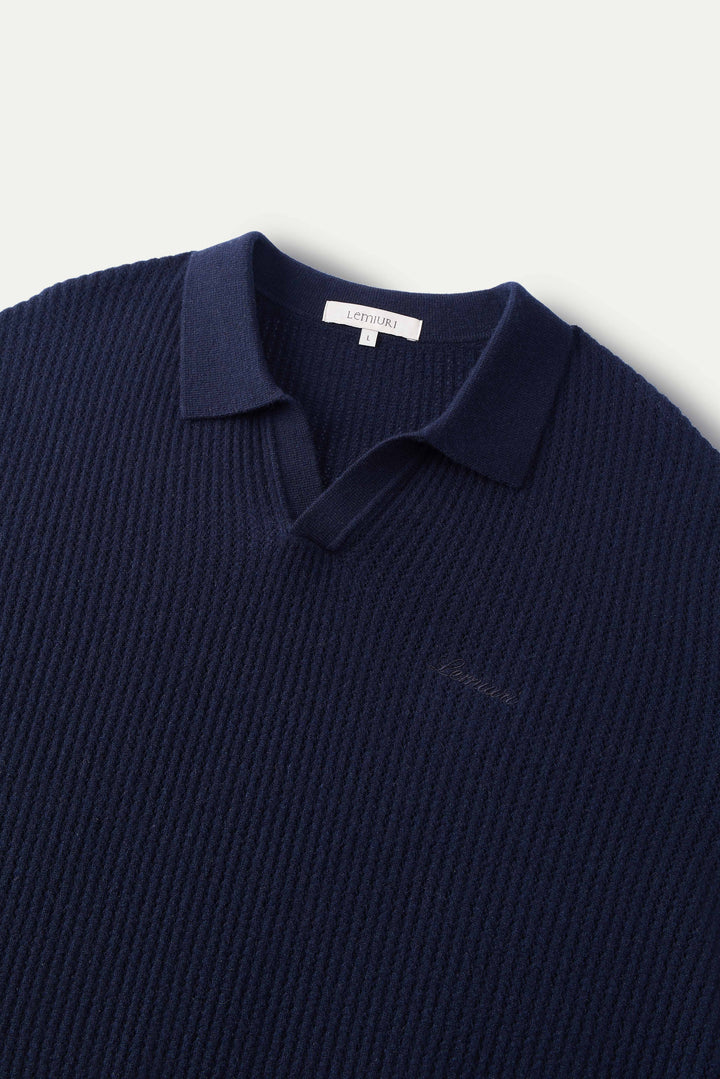Aeron Wool-Cashmere Polo
