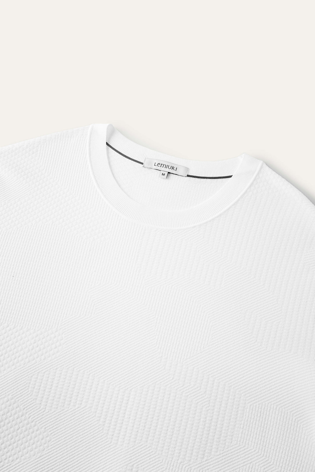 Arco Textured Knit T-Shirt