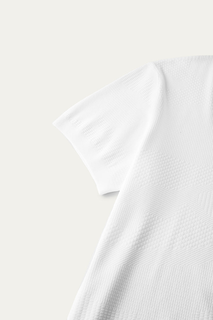Arco Textured Knit T-Shirt