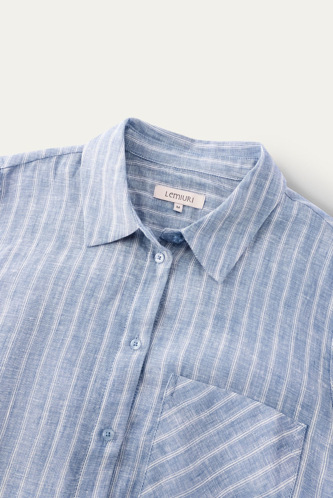 Aurelia Striped Linen Shirt