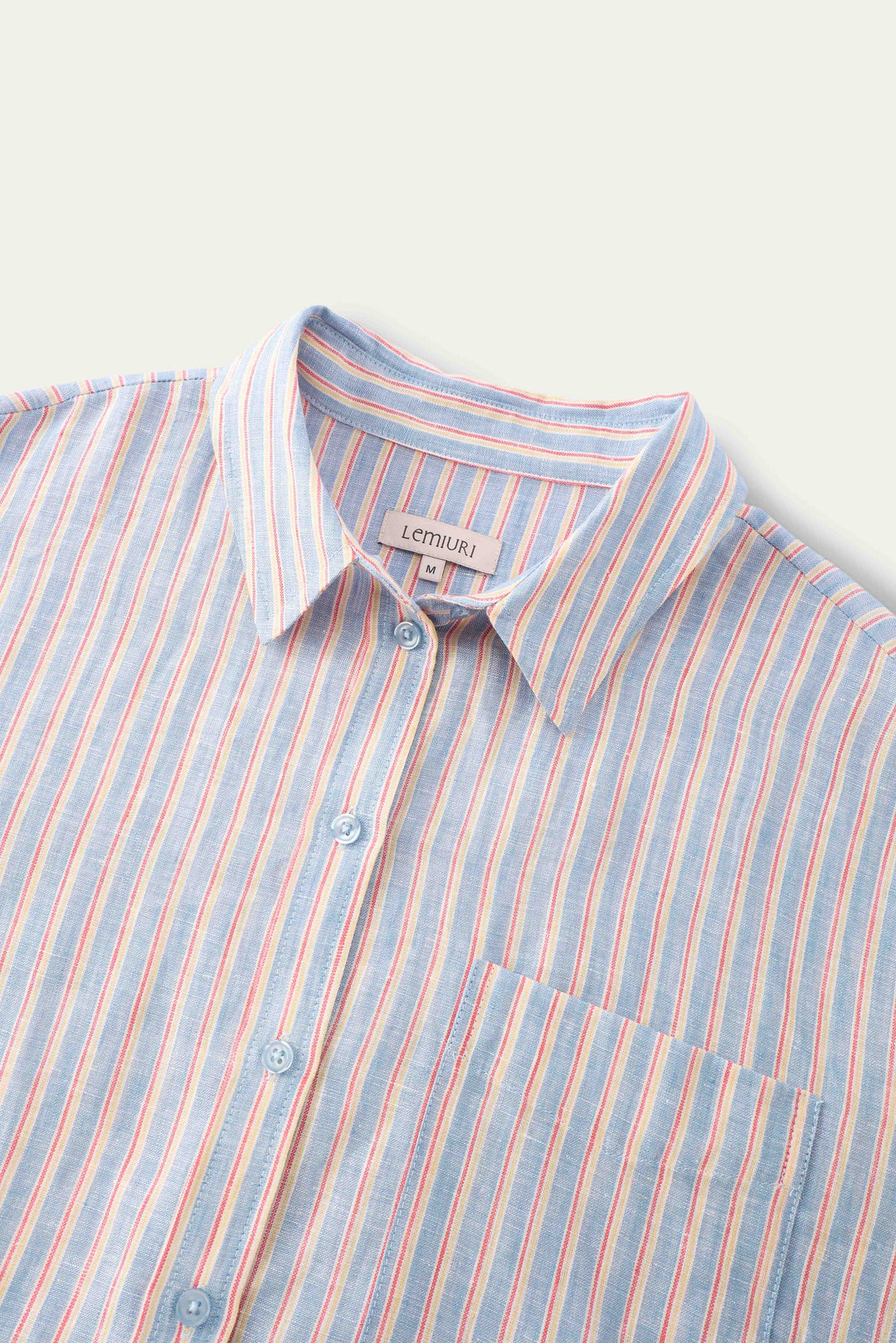 Soleia Striped Linen Shirt