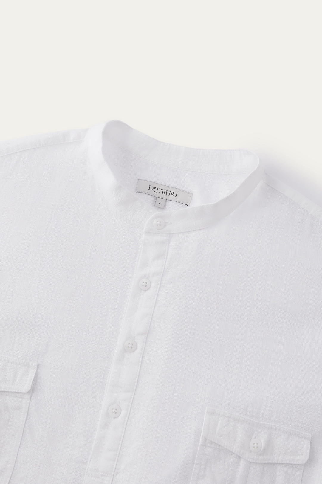 Luca Cotton Henley Shirt