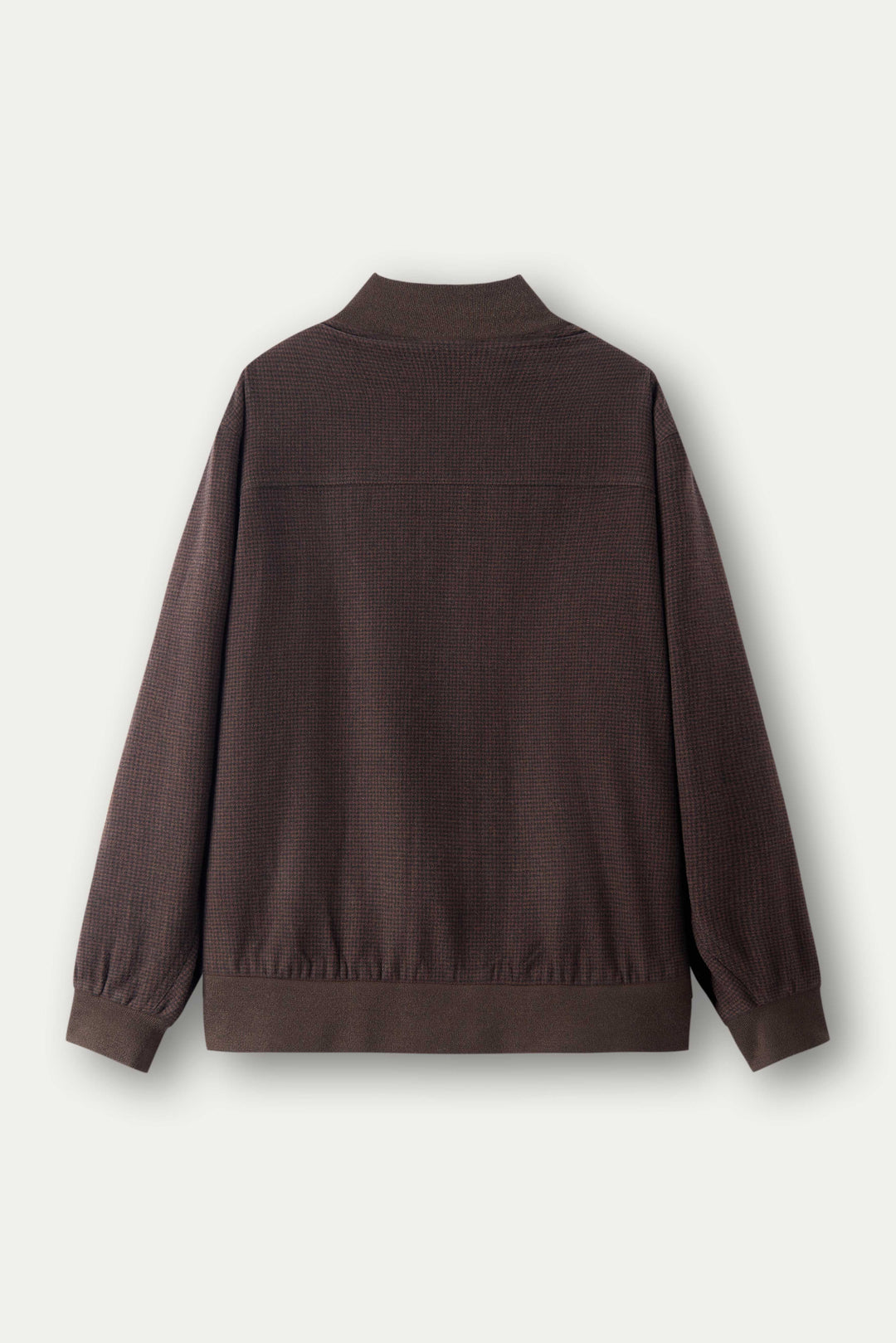 Zaydan Checked Wool Blouson