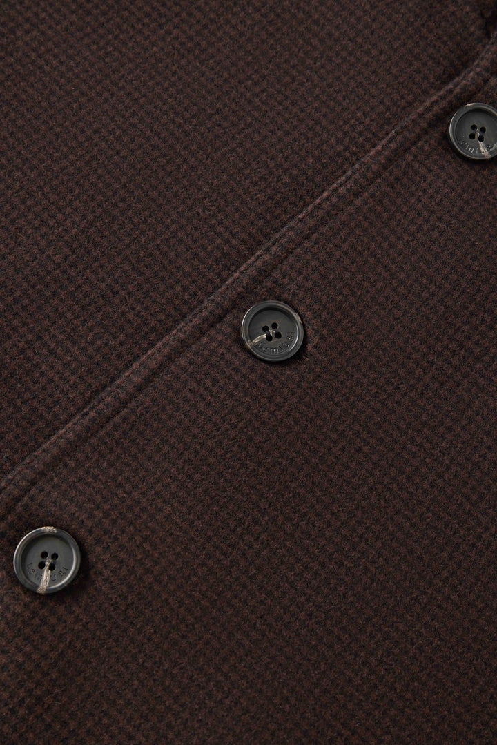 Zaydan Checked Wool Blouson
