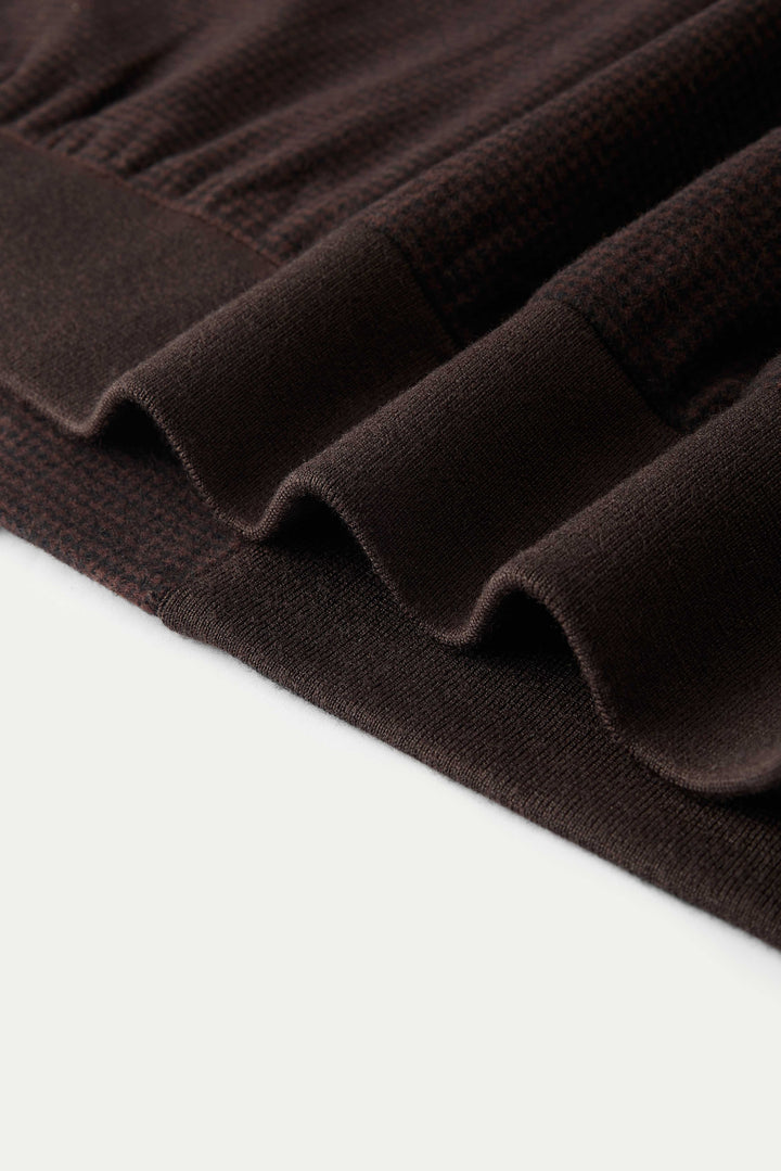 Zaydan Checked Wool Blouson