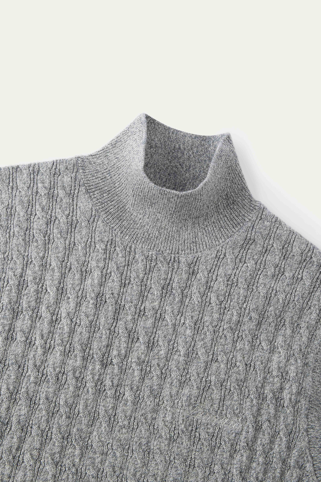 NAJWA CABLE-KNIT WOOL VEST