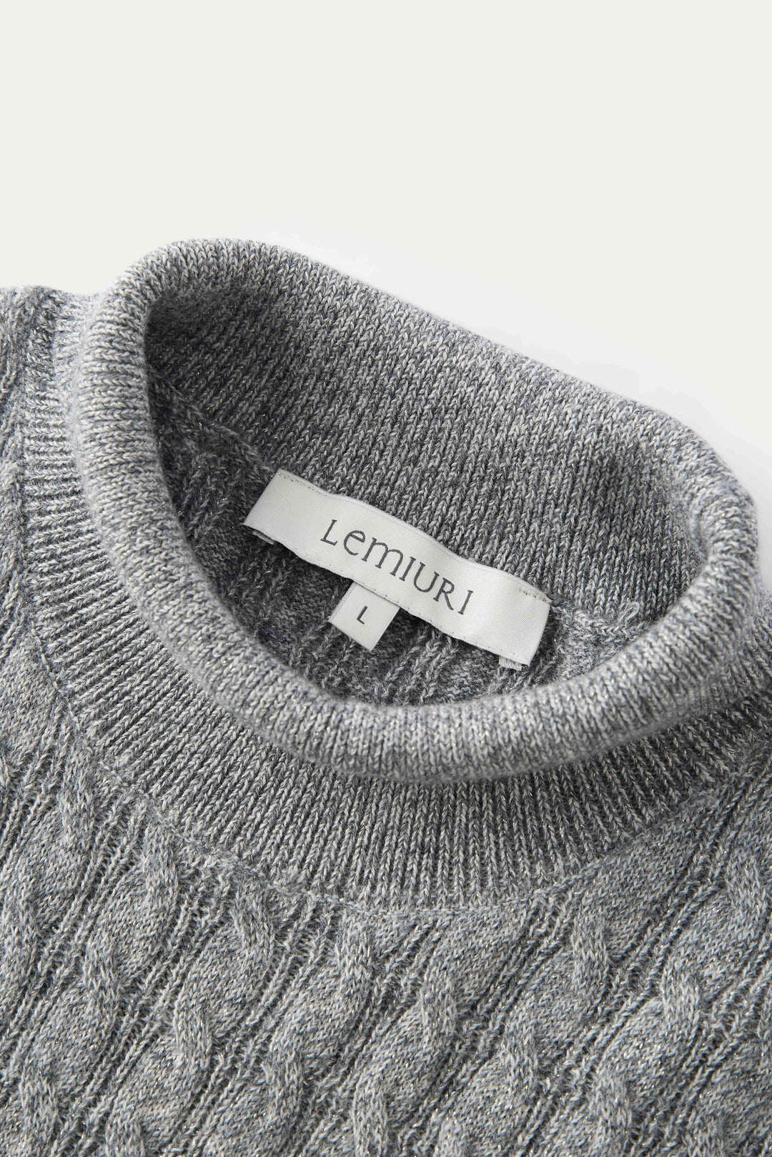 NAJWA CABLE-KNIT WOOL VEST