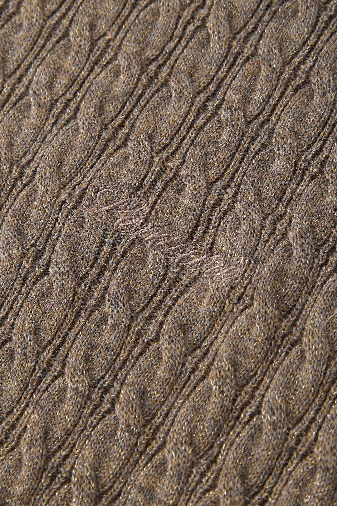 NAJWA CABLE-KNIT WOOL VEST