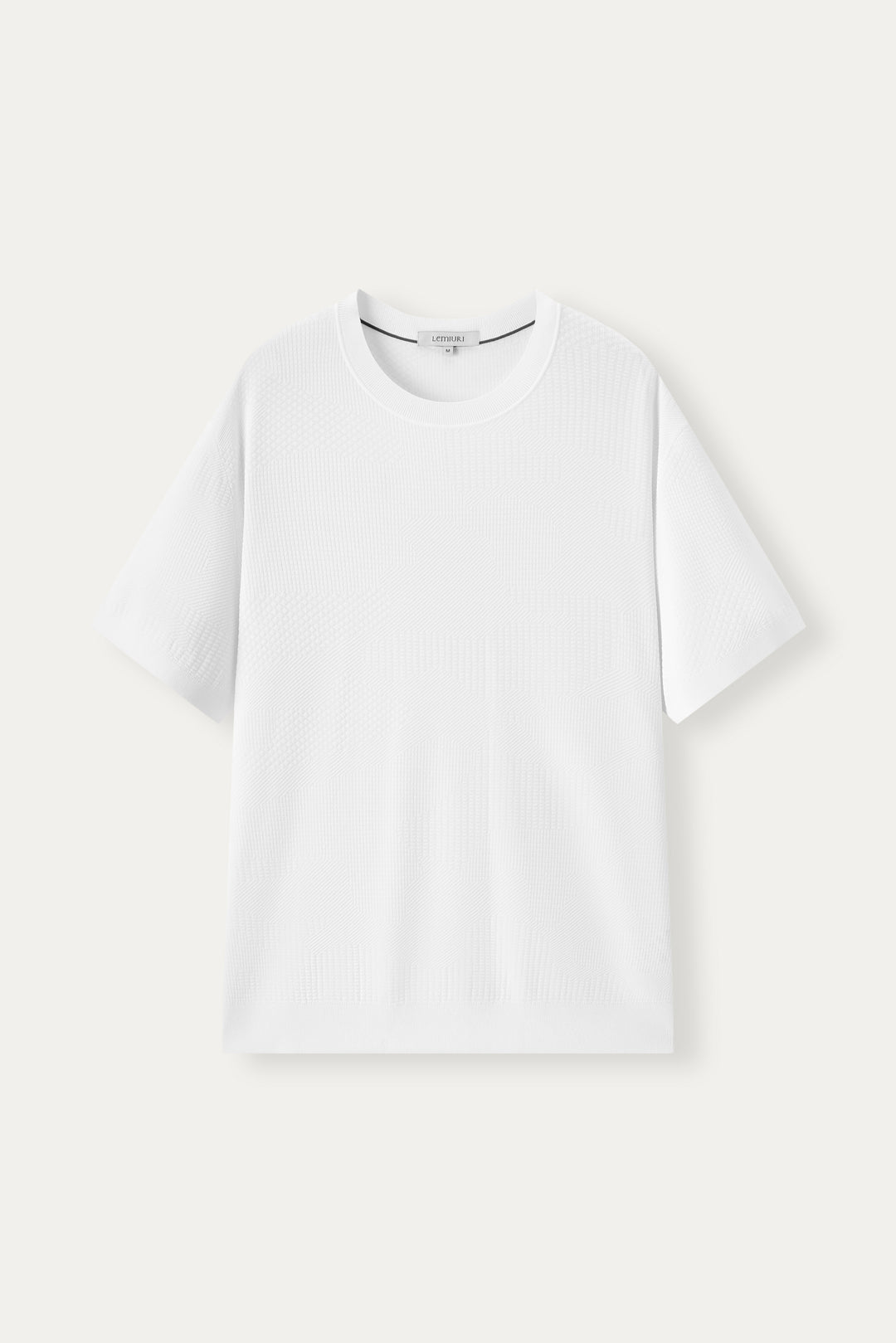 Arco Textured Knit T-Shirt