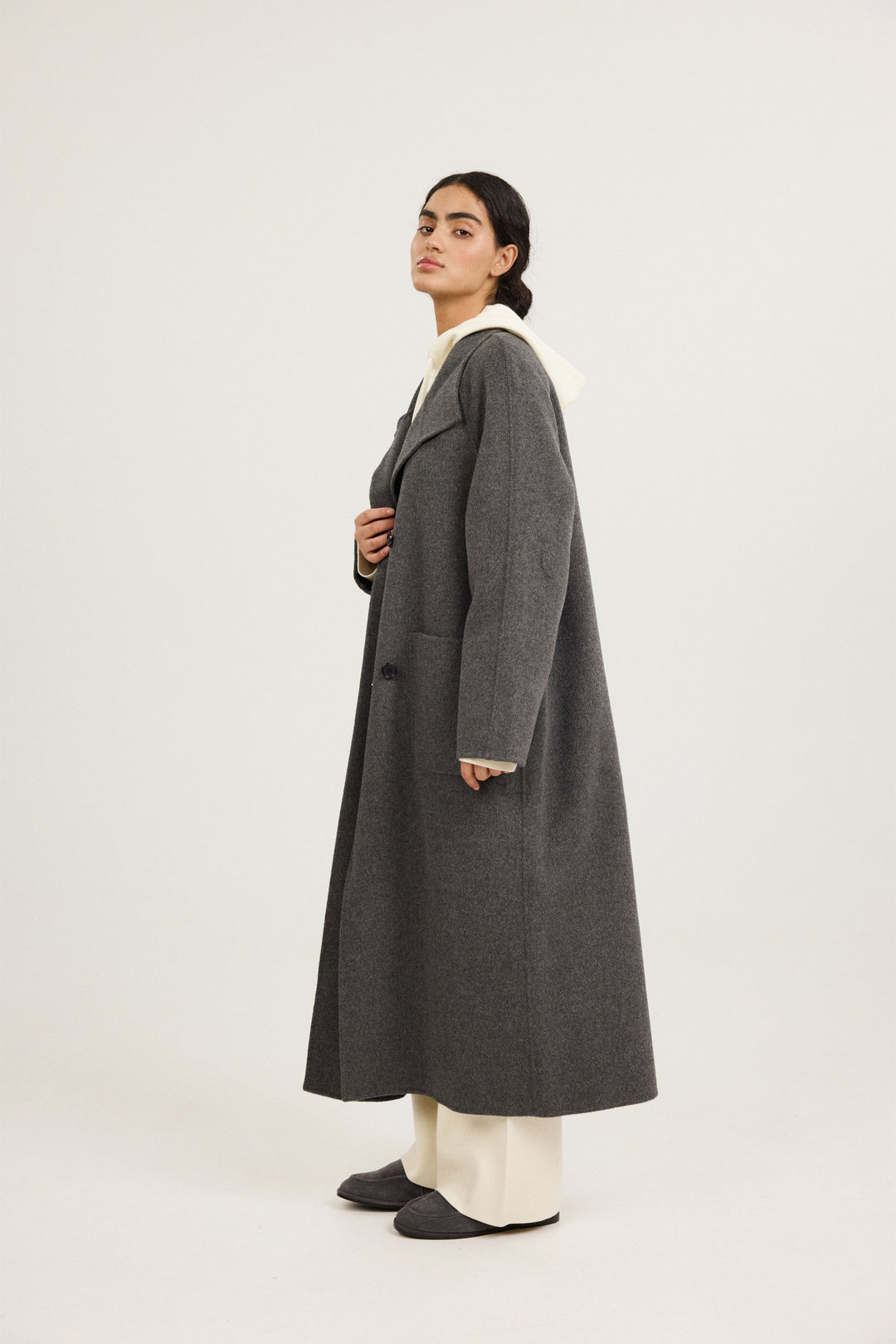 Grace Long Wool Coat